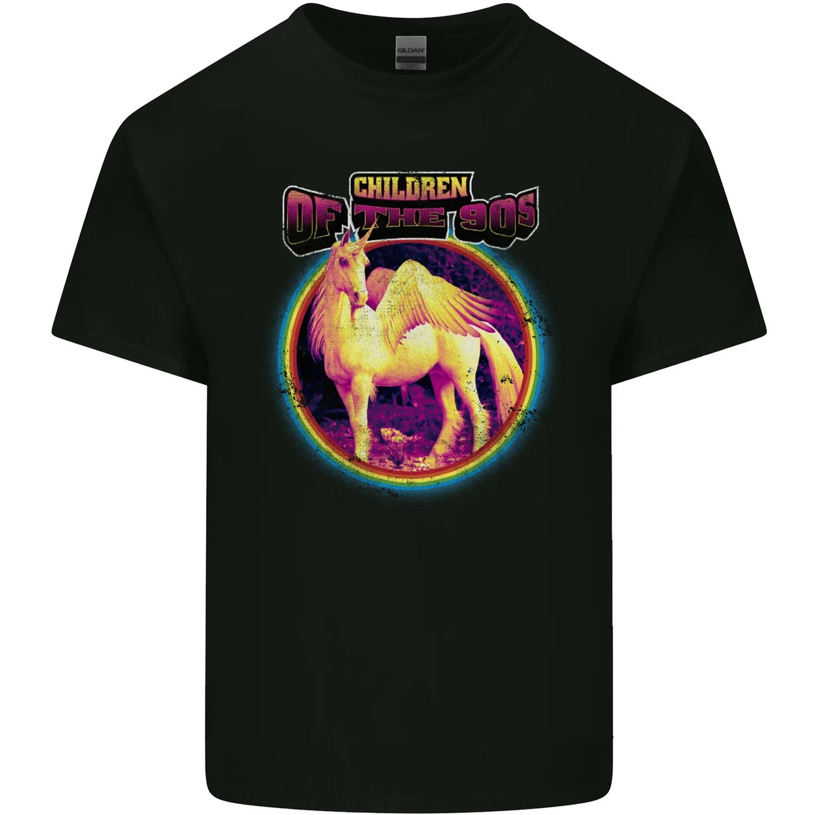 

Children of the 90s Retro Unicorn Kids T-Shirt Childrens 2XL
