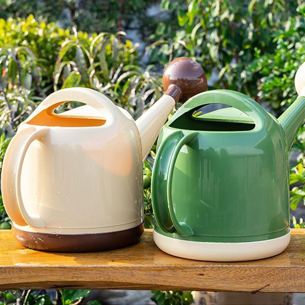 Large Capacity Watering Pot Thickened Long Spout Kettle Durable 4L Watering Can  Vegetable Planting