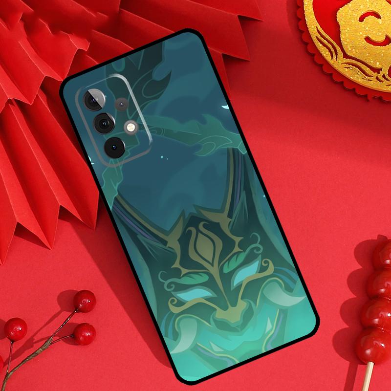Anime Genshin Impact Case For Samsung Galaxy M55 M35 M15 M11 M12 M13 M14 M06 M16 M36 M56 M31 M53 M32 M52 M34 M54