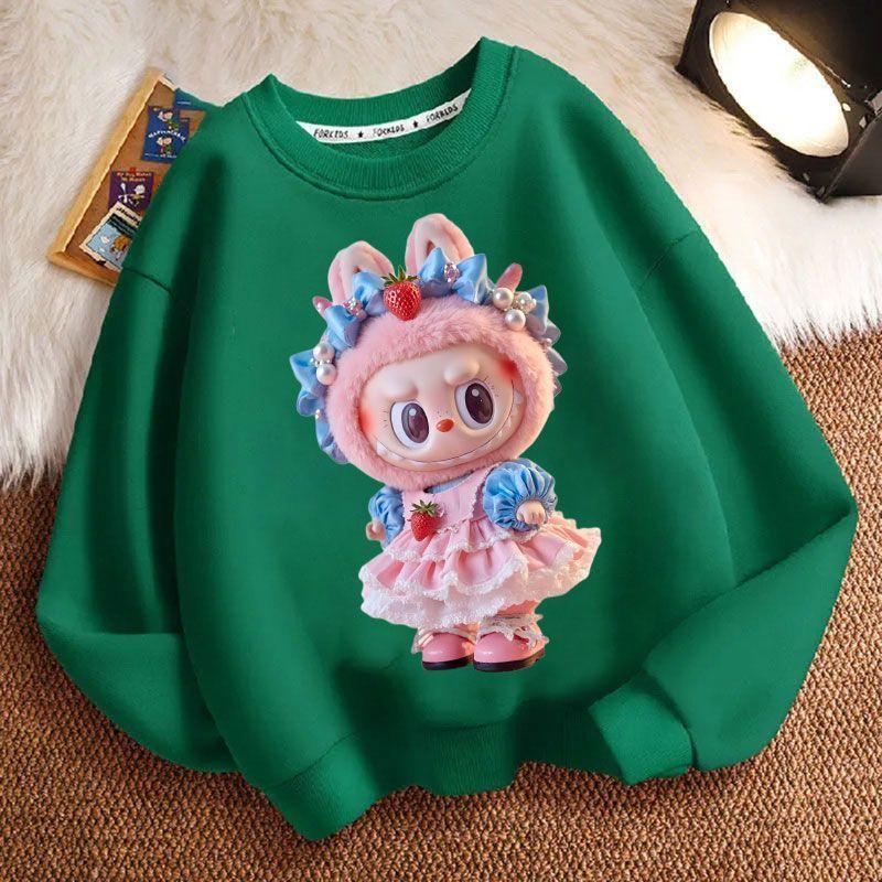 

Cute and Fashionable Hoodies for Children, Long-sleeved Loose Jackets for Boys and Girls In Spring and Autumn 160