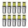 1156 BA15S 1157 BAY15D 4014 Chips 10 Pieces LED Reverse Stop Brake Rear Lights Bulbs 6000K White Canbus No Error for Car/Truck Bulbs 7