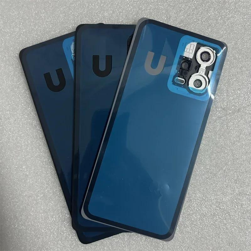 For Redmi Note 12 Pro 5G Battery Back Cover Rear  3D Glass Panel Housing Case Replace