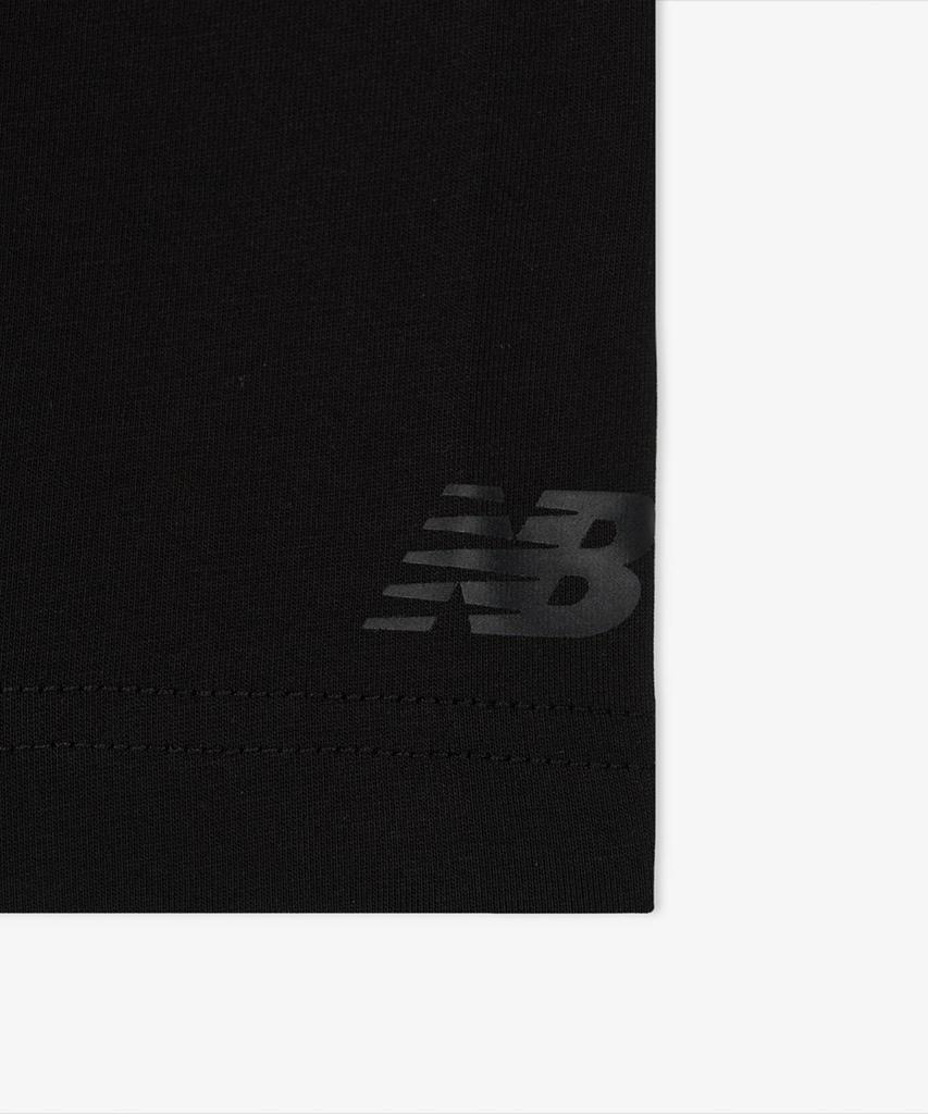 Nyuballanseu Nbneg3A073 / Uni Nb Seoul Landmark Short Sleeve T-Shirt (Black)