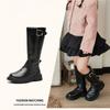 Girls' High-Top Fashion Show Boots - Knee-Length Princess Style