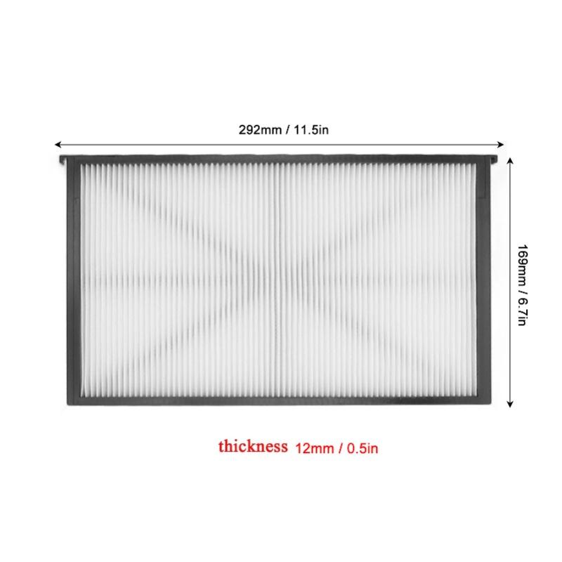 2pcs Robotic Pool Cleaner Filter Cartridge Activated Carbon High Efficiency Pool Replacement Filter Panel For TigerShark