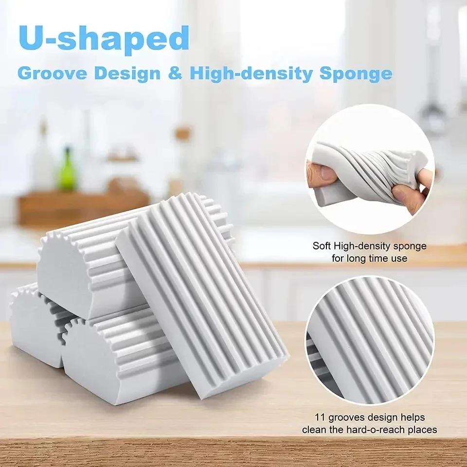 Car Multifunctional Dishwashing PVA Sponge Damp Clean Duster Sponge Multifunctional Household Sponge Cleaning Brush Accessories