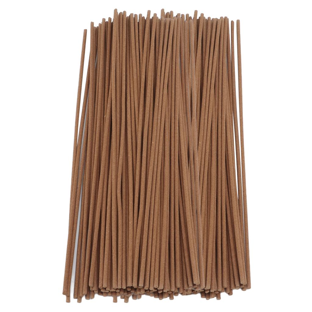 290Pcs Sandalwood Incense Sticks Approx 8.3in Natural Rich Fragrance Awaken Vitality Widely Used