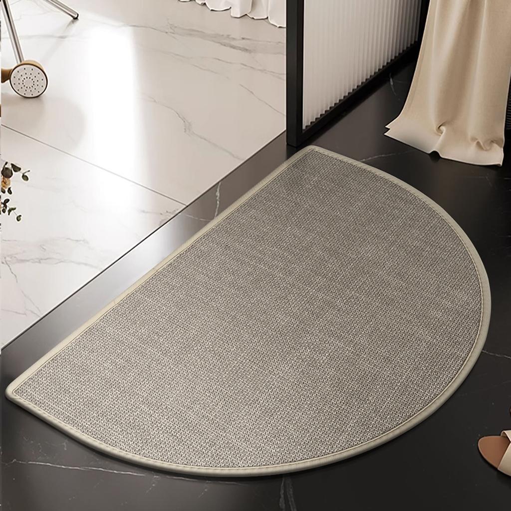 Bathroom Floor Mat Bathroom Door Mat Absorbent Non-slip Floor Mat Household Door Mat Toilet Bathroom Quick-drying Carpet