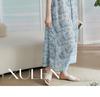 Xuan Liang [7A Antibacterial] Sleeping Skirt Women's Summer Thin Edition Lyocell Woven Sleeveless Tank Top Long Dress Sleepwear Home Clothes