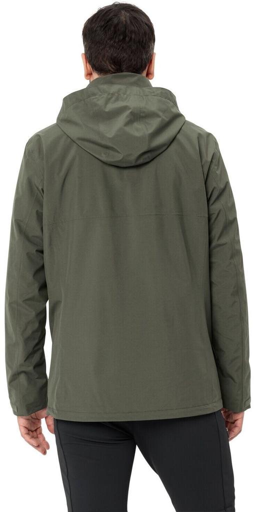 VAUDE Мужская куртка Rosemoor 3 в 1 (46382) хаки