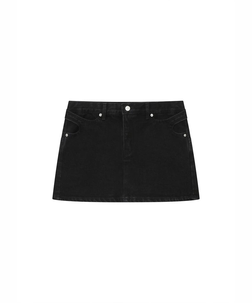 Tinsi Essential Back Belted Mini Skirt