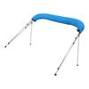 4 Bow Boat Bimini Tops 96"Lx(85"-90")W X 54"H Awning Canopy Pacific Blue