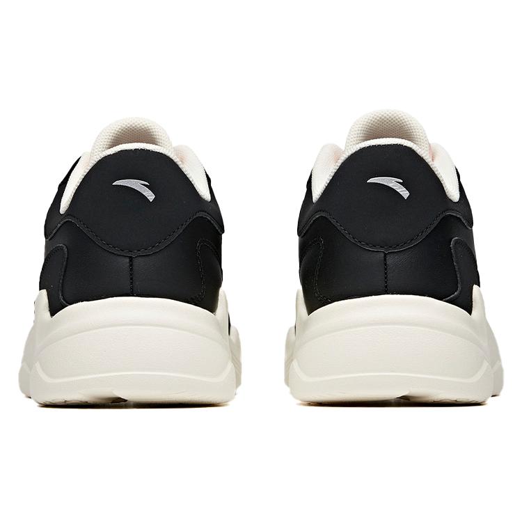ANTA Chunky Sneakers Women's Low top Black/Baby Pink/Ivory White 122018880-2