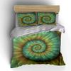 Abstract Spiral Art Set Decor Soft Comfortable Duvet Cover Bedding Set Included 1*Duvet Cover & 2*Pillowcases gift