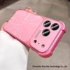iPhone 17 Pro Max Case: Four-Corner Drop Protection with Aurora Laser CD Pattern for Apple 16