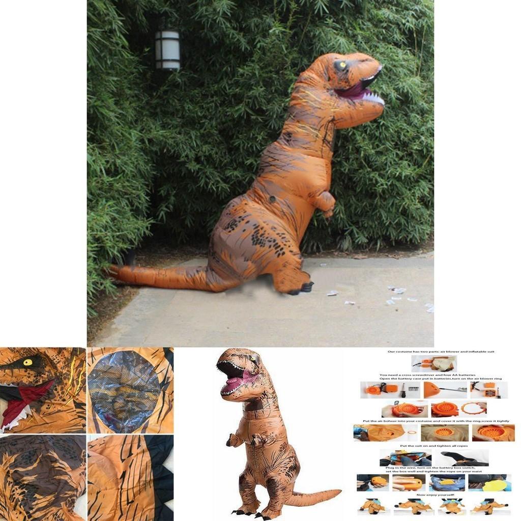 Fantastisches Aufblasbares T-Rex Dinosaurierkostüm für Erwachsene für unvergessliche Kostümpartys