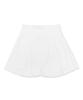 Mongbirdy Golf Cooling Double Layer Flare Skirt (Upf50+) White
