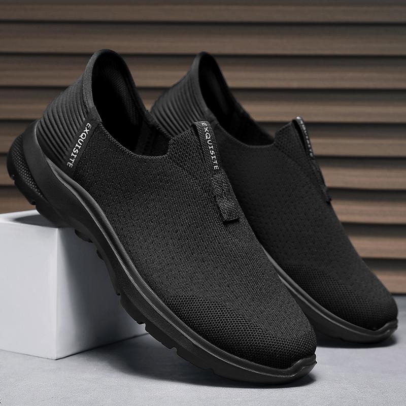 Men's Walking Shoes Summer Casual Sneakers Outdoor Breathable Slip-on Comfortable Mans Shoes Zapatos Para Hombres Zapatillas