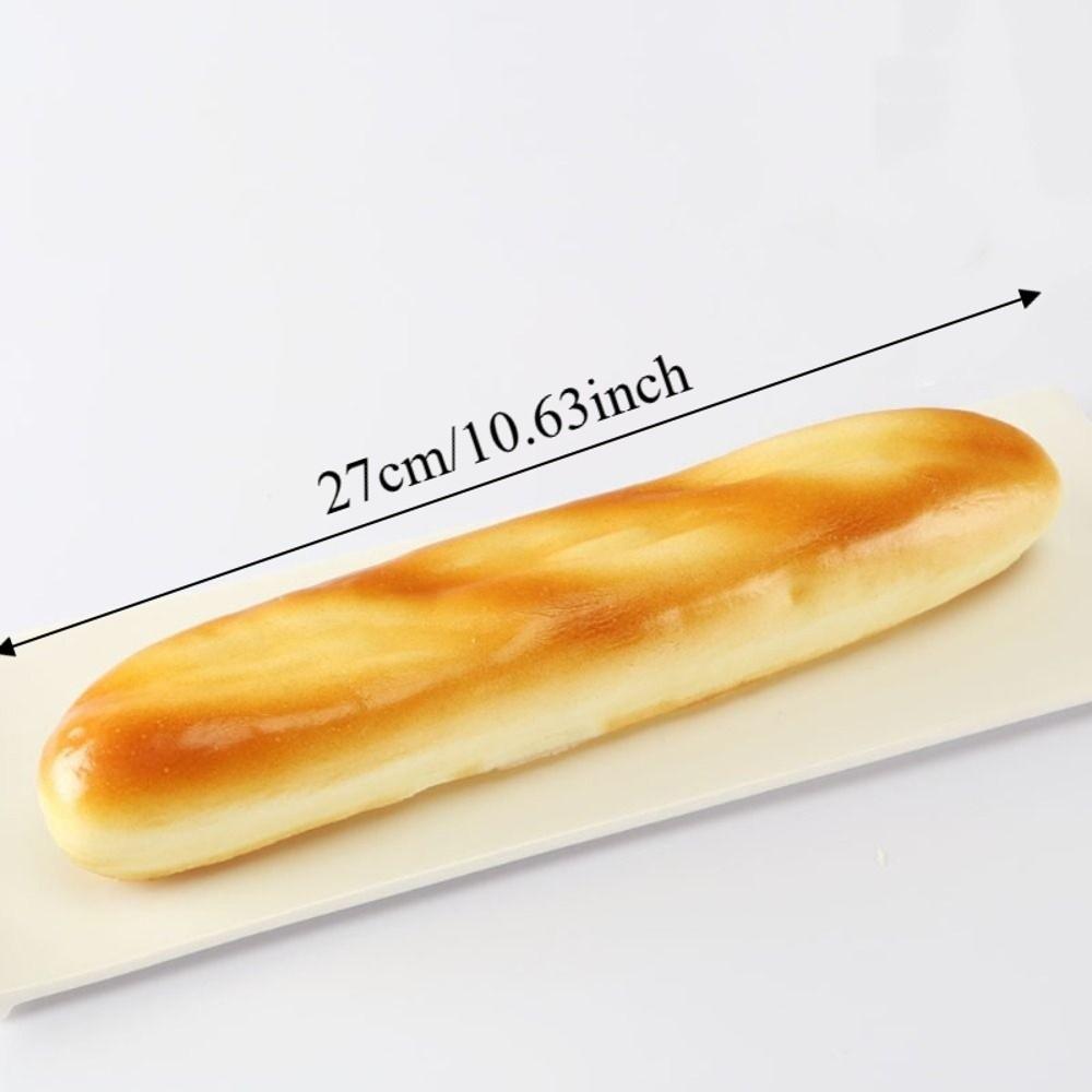Soft Lifelike Artificial Bread Model Cake Shop Bakery Long Cake Model Home Decoration