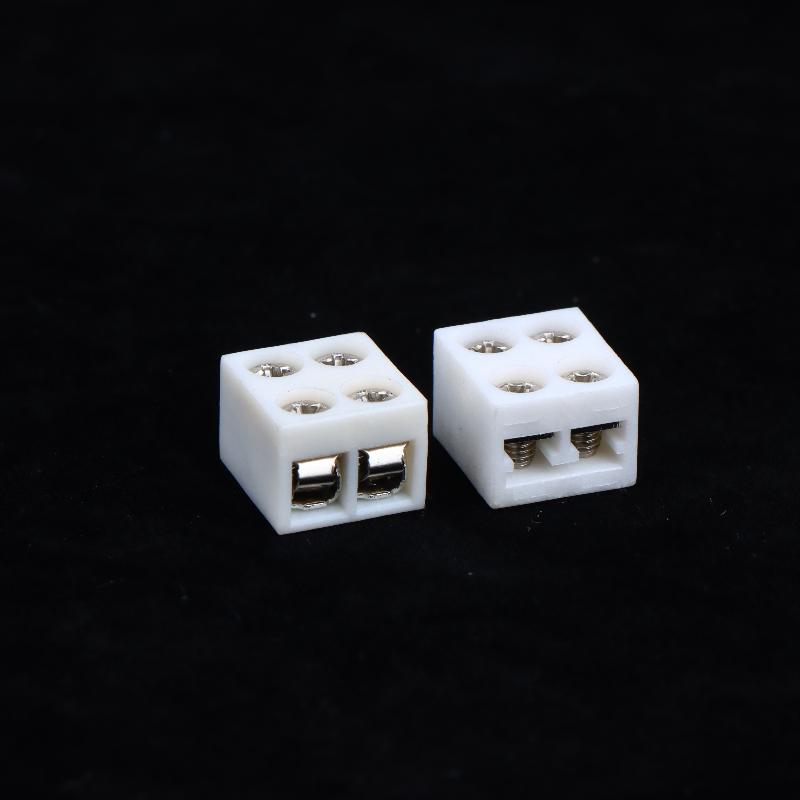 LED Strip Connector Kits 2/10Pcs 8mm 2Pin Screw Fixing No Soldering for Home DIY Decor
