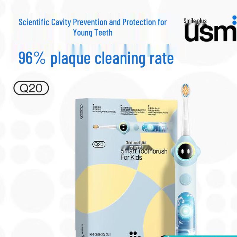 usmile Children's Electric Sonic Toothbrush Q20 CN plug (adapter included)
