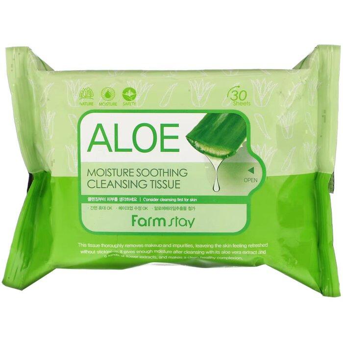 FARM STAY Aloe Moisture Soothing Cleansing Tissue