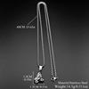 Roller Skates Neck Chain For Women Men Stainless Steel Silver Color Fashion Male Hiphop Hottie Party Pendant Necklace Jewelry