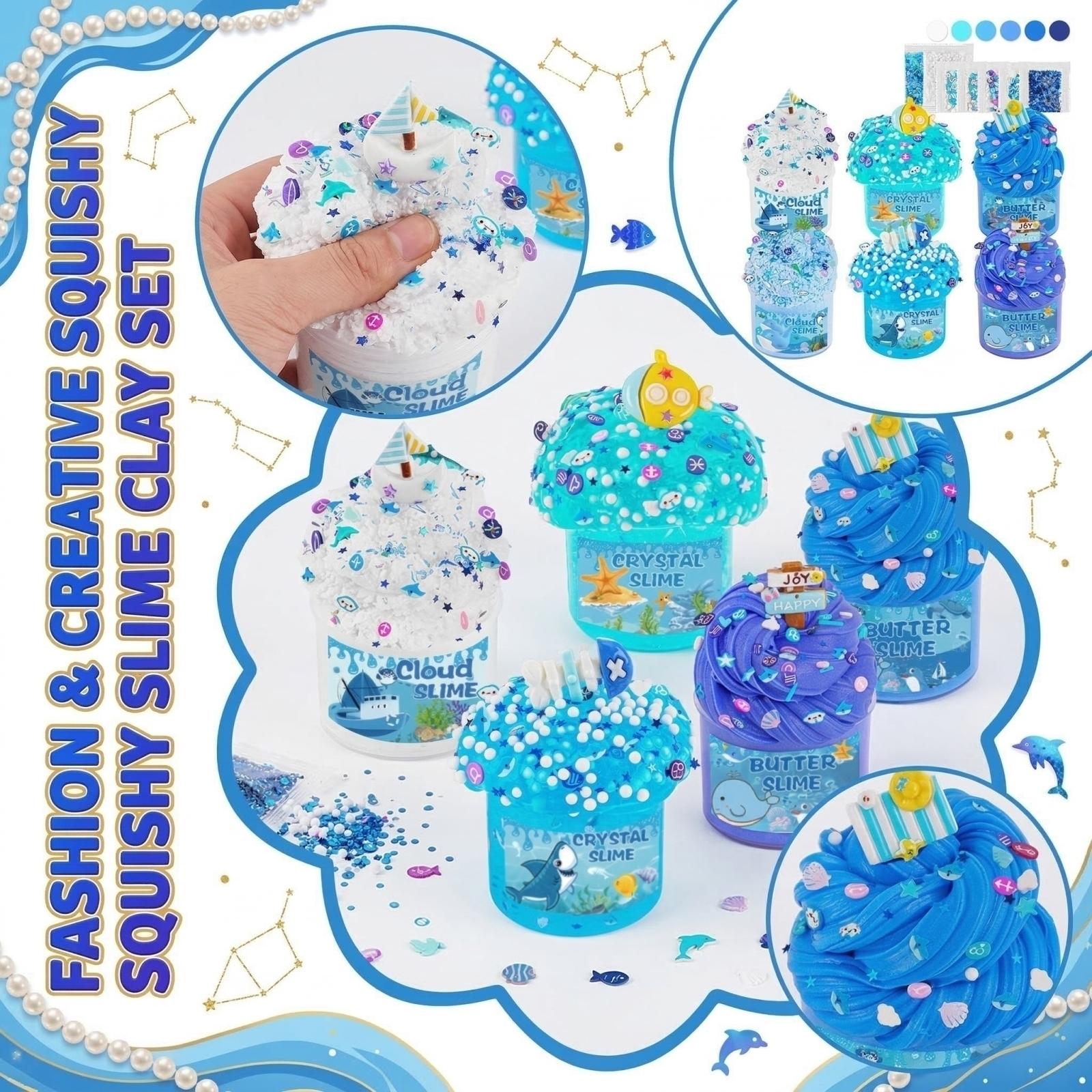 

Fashion Creative Slime Pinch Toy Set one size