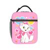 Maries Cat Insulated Lunch Bag Portable Cartoon Lunch Container Thermal Bag Lunch Box Tote Office Picnic Men Women