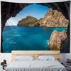 Aesthetic Tapestry Bohemian Hippie Starry Sky Sea View Home Art Decoration Blanket Living Room Background Wall Hanging Cloth