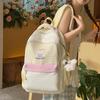 Schoolbag Foreign Soft Girl Girl Backpack Ins Japanese Cute Primary School Schoolbag Travel Plaid Cartoon Backpack