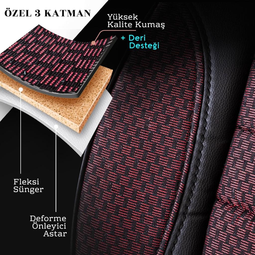 Elegant Series Woven Fabric Car Seat Covers