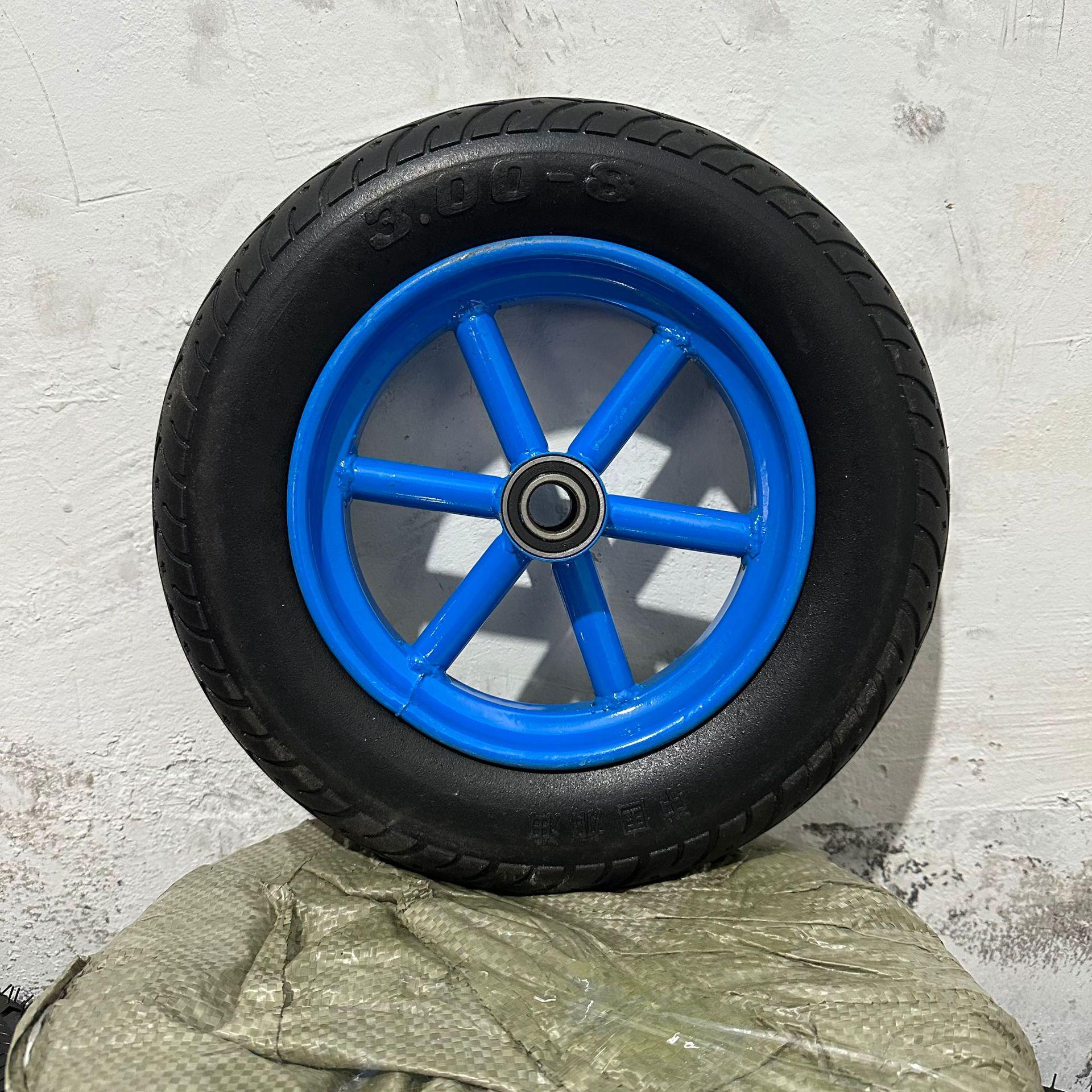 14-дюймовое цельнорезиновое колесо для ручной тележки-тачки Solid Wheel
