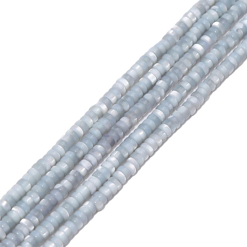 Přírodní barevné korálky z podkovovité mušle pro DIY náhrdelník, náramek, náušnice, výrobu šperků