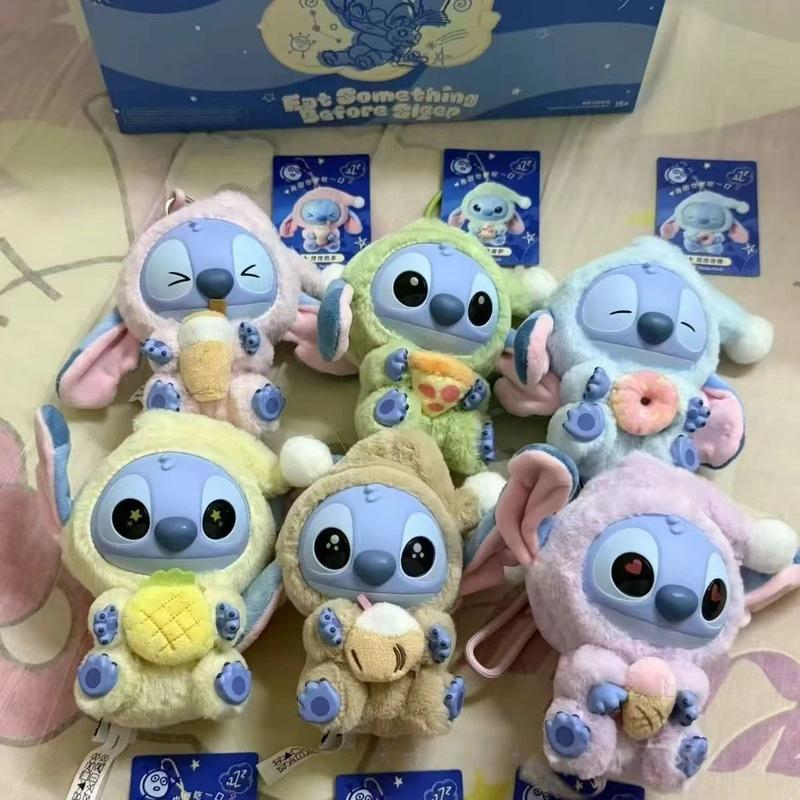 Stitch No matter how tired he still wants to take a bite Series of plush vinyl plush playthings adorable backpacks pendants