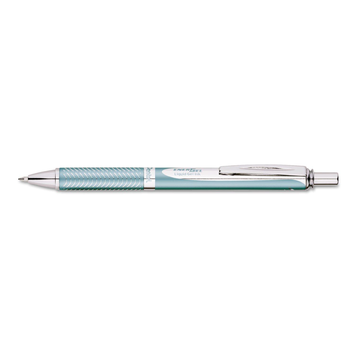 

Pentel Energel RT Light Blue Imported from the Pen, US, BL407LS-A