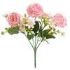 1Pcs Peony Artificial Flowers Hydrangea Fake Flower for Home Room Decor Ornament Wedding Decoration DIY Vase Flower Arrangement