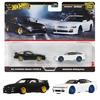 Hot Wheels Premium 2-Pack Nissan GT-R Nismo GT3 & Nissan GT-R (R35) Millennium Jade Diecast Toy Car Set