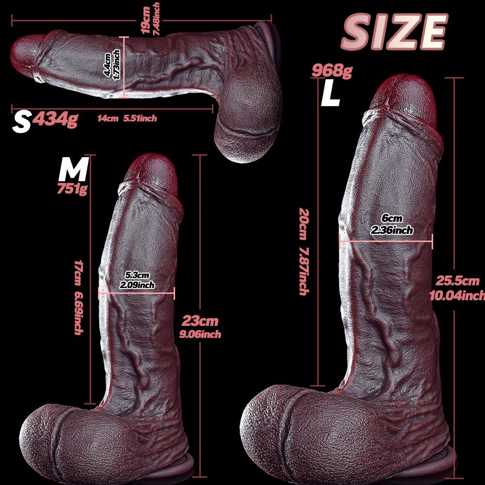 Huge Realistic Dildo Fantasy Long Penis Big Dick Suction Cup Dildos Vagina Massager Giant Anal Plug Sex Toys For Women Men