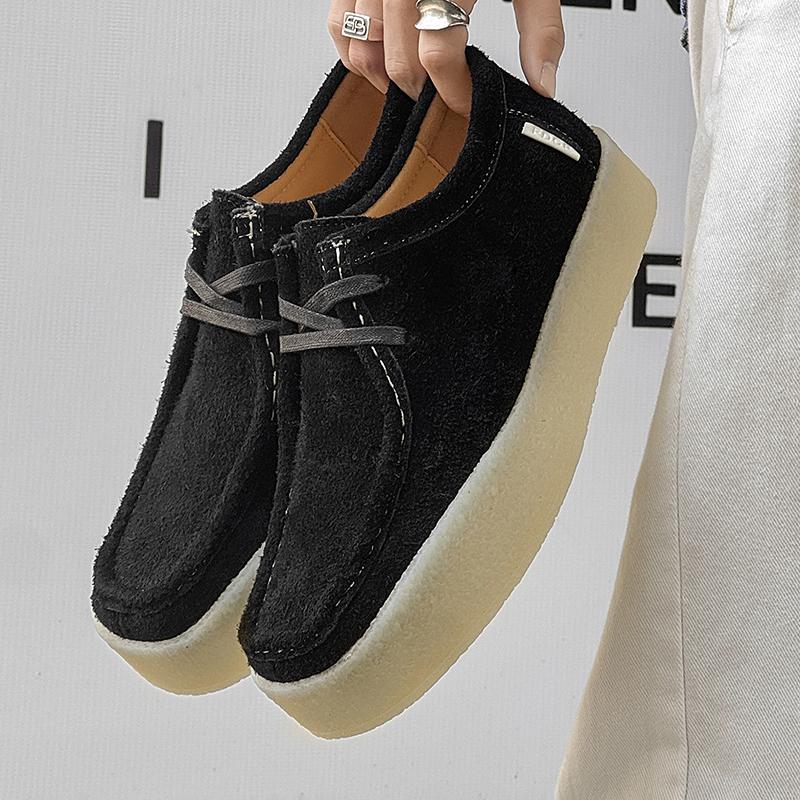 Mote Stilfull Trend Herre Formelle Skinnsko Tykk Såle Fritidssko Businesssko Sklisikkert Gåfottøy Mote Herre Sneakers