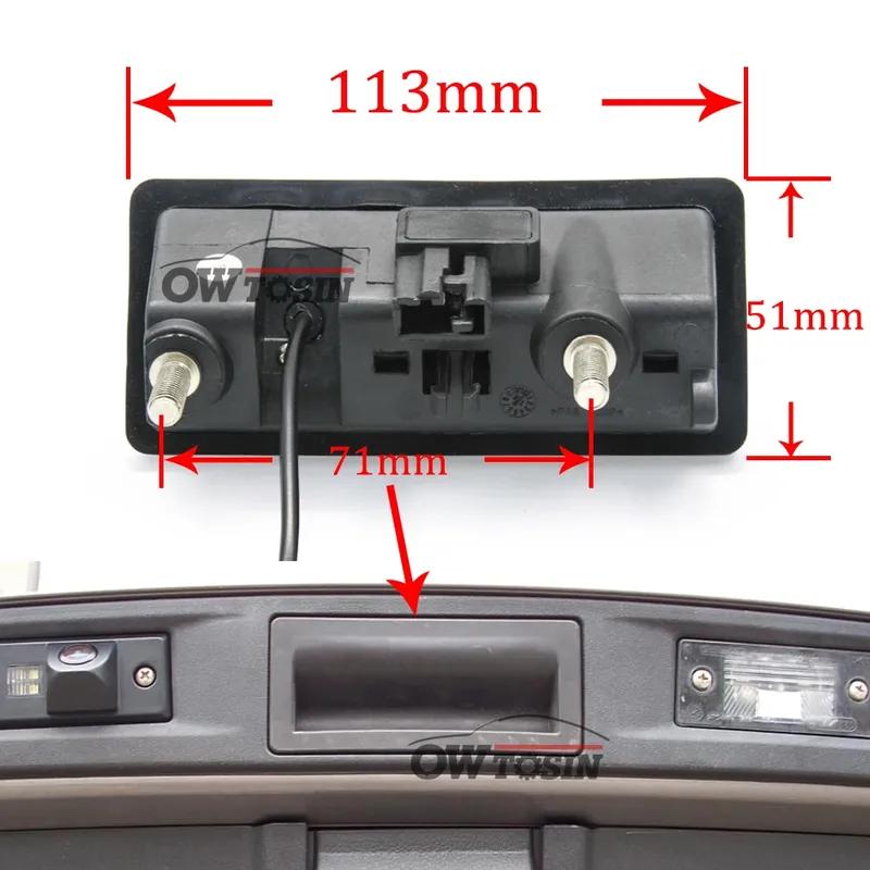 

Owtosin HD 1280*720 Rear View Camera For Volkswagen VW Tiguan b7 2011 2012 2013 2014 2015 2016 Car Reverse Parking Monitor