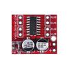 6pcs Mini L298N 2 Channel H Bridge DC Motor Driver Board with MX1508 Chip for Electric Projects, Smart Car Robot