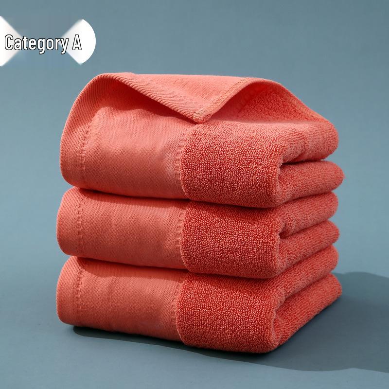 100% A-Grade Antibacterial Cotton Bath Towel - Thick, Soft, Absorbent, Quick-Drying, Adult Size Washcloth