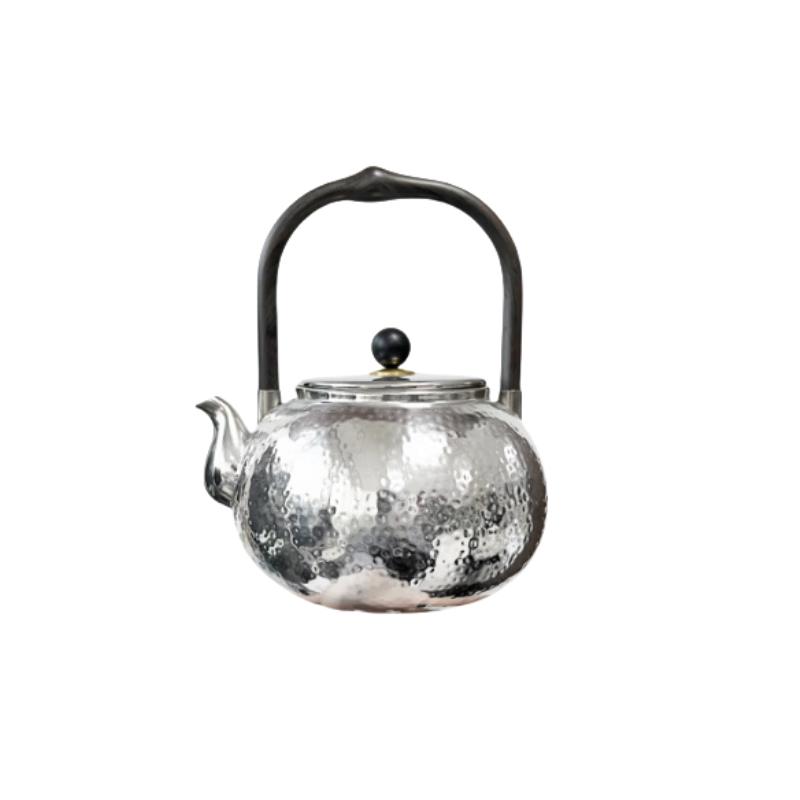 TILIVING Чайник из кованого чистого титана, 1,2 л