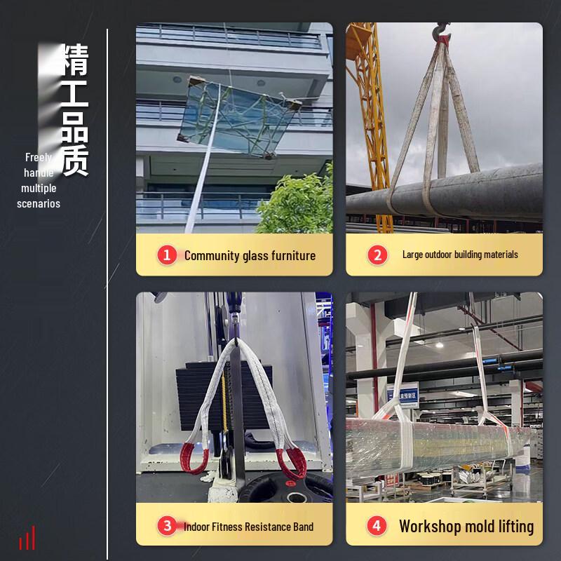 Industrial Flat Lifting Sling (8 Ton, 10 Meter)