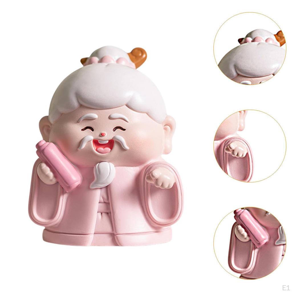 Chinese Deity Figurine for Tabletop Display, Collectible Craft Home And Office