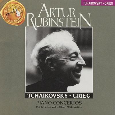 CD RUBENSTIEN, ARTUR - Tchaikovsky & Grieg Pieces 09026612622 RCA Victor Gold 1992 US Classical Used