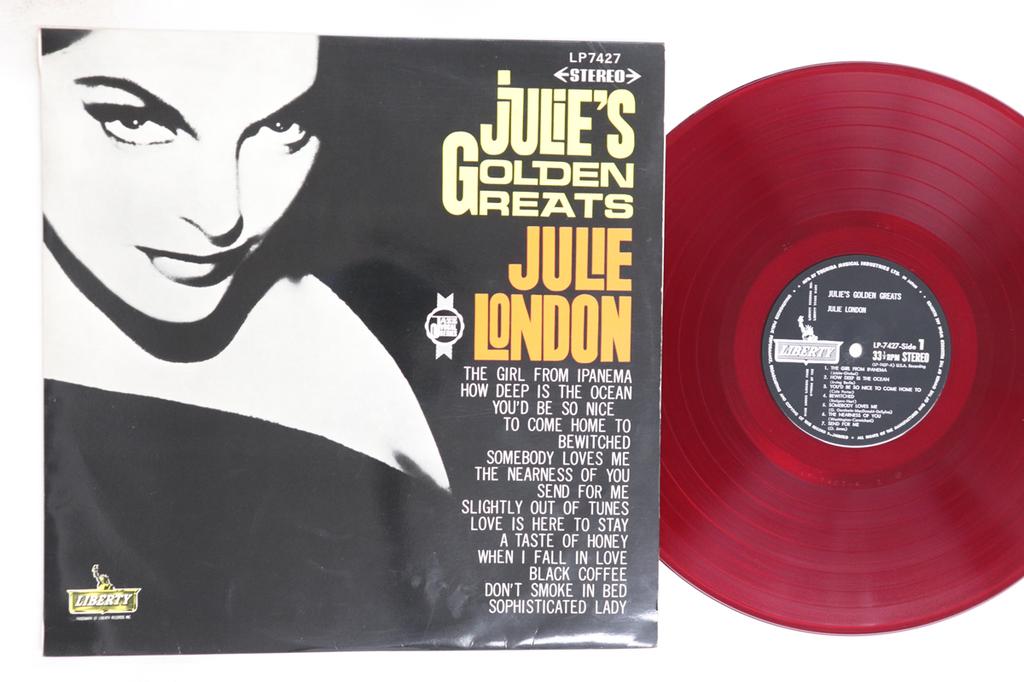 LP Schallplatte JULIE LONDON - Julie's Golden Greats LP7427 LIBERTY Japan Pop Gebraucht