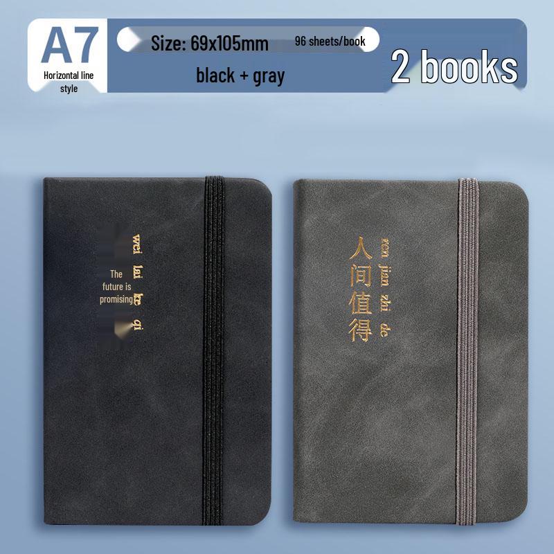 A7 Mini Pocket-Sized Notebook: Portable, Simple, and Perfect for Students