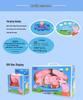 Changyi Peppa Pig Family Plush Set: George, Dinosaur, Grandpa, Grandma, Mom, Dad